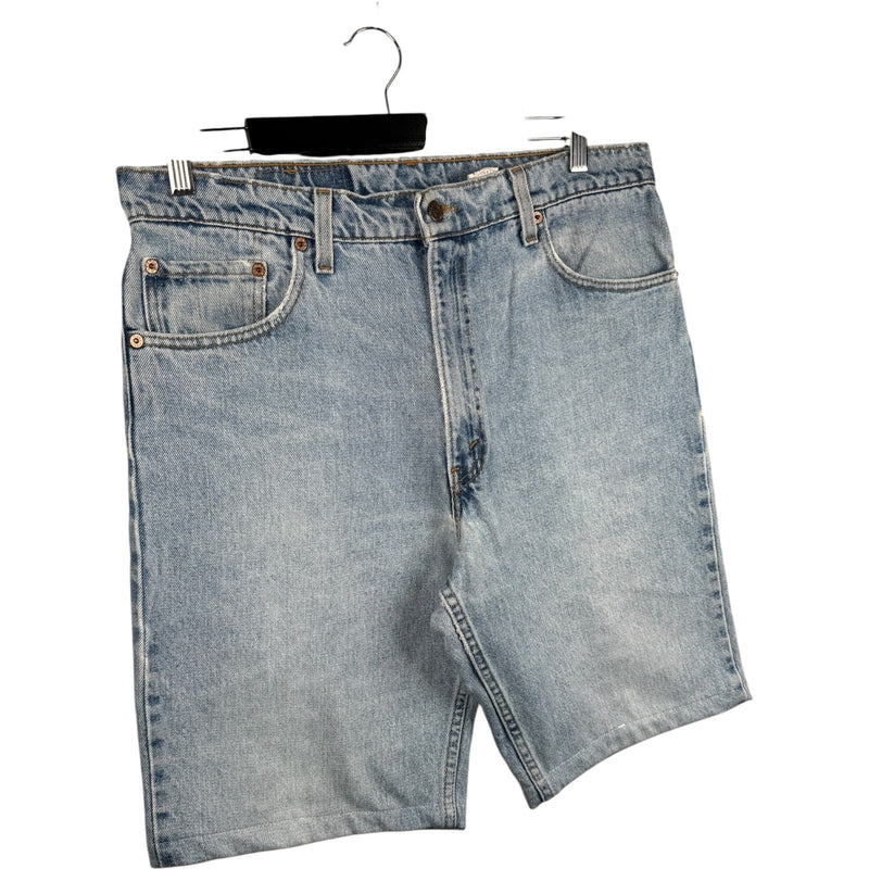 Vintage Levi's 550 Relaxed Fit Denim Shorts 36