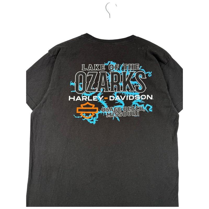 Vintage Harley Davidson Lake Of The Ozarks T-Shirt