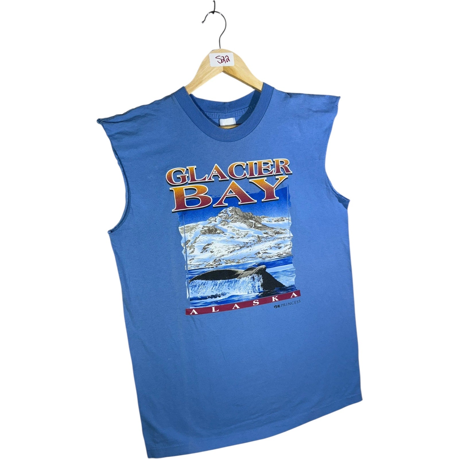 Vintage Glacier Bay Alaska Muscle Sleeves Tank Top