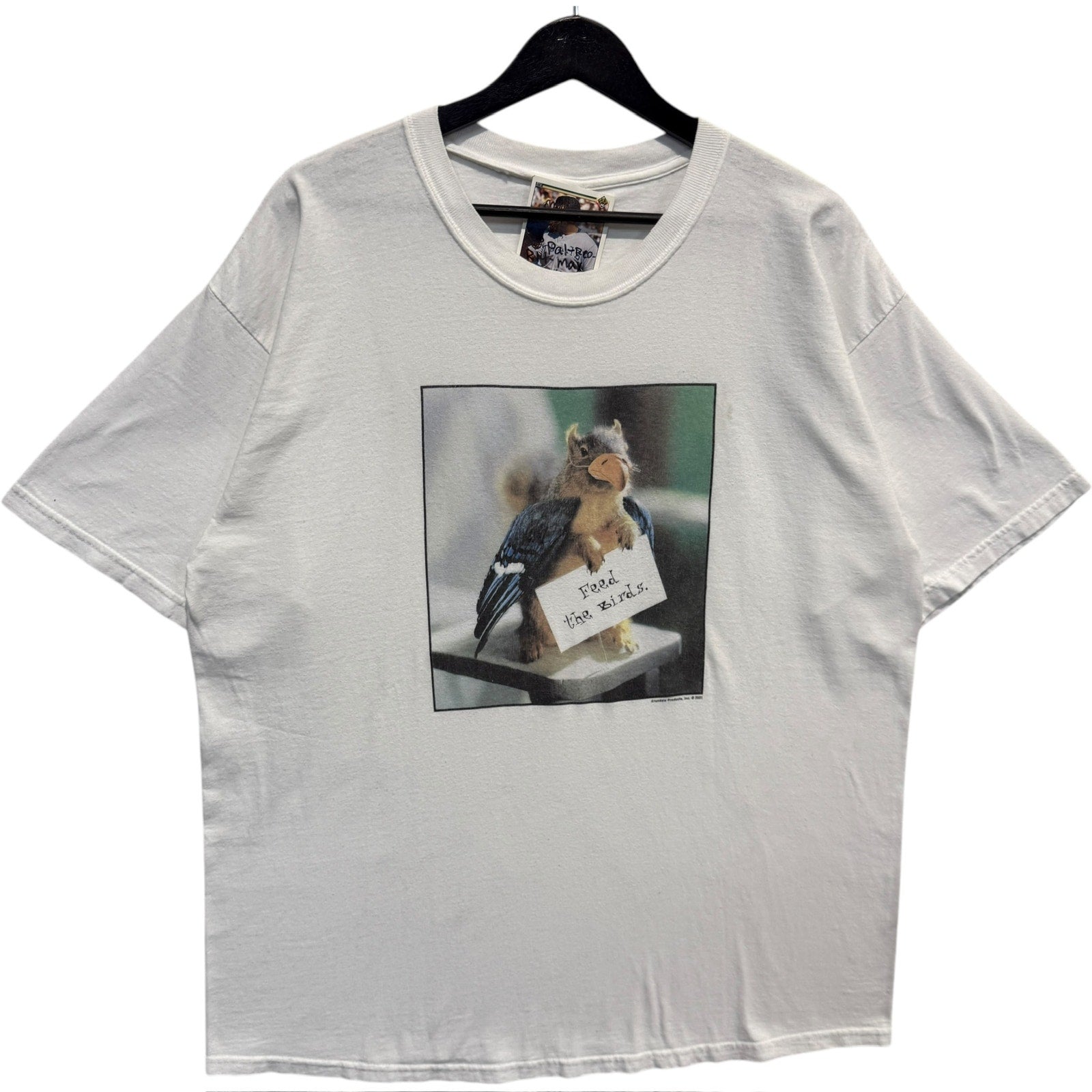 Vintage "Feed The Birds" Squirrel Tee