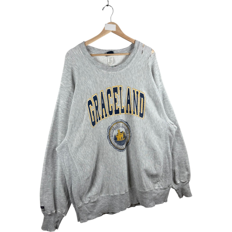 Vintage JanSport Graceland College Pullover Crewneck