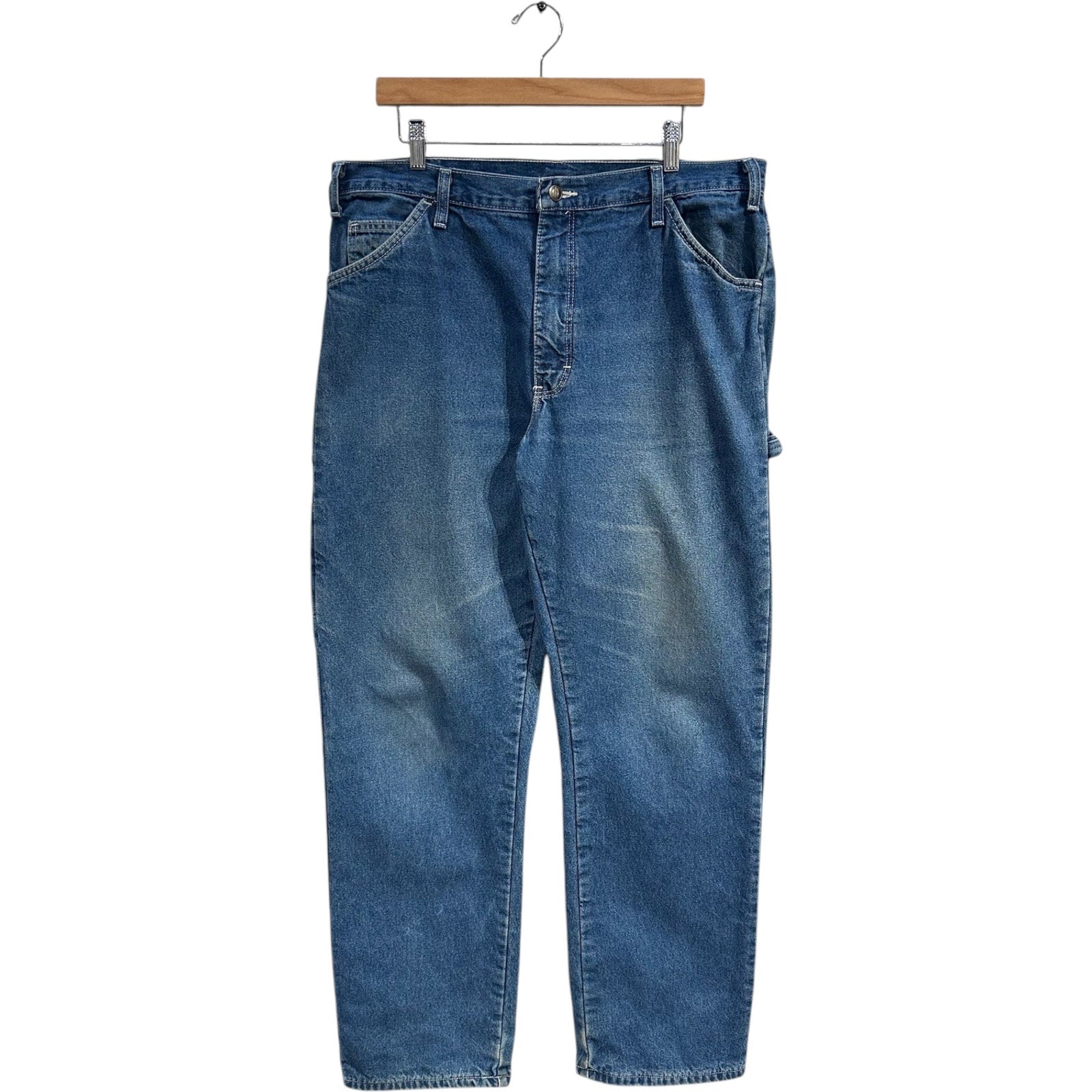 Vintage Dickies Denim Relaxed Fit Carpenter Pants 38 x 34