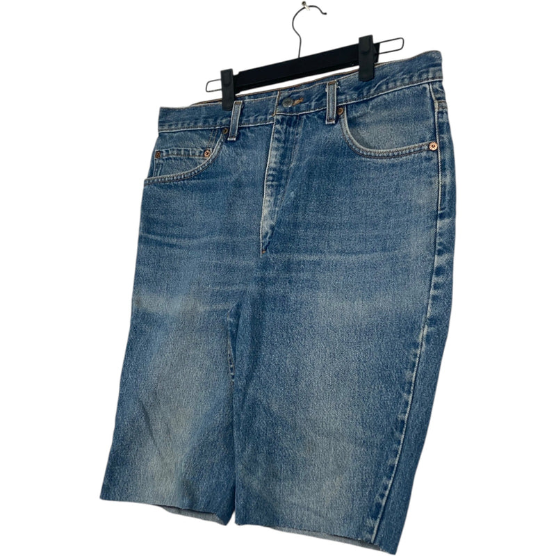 Vintage Levi's 517 Denim Cut Off Shorts 33