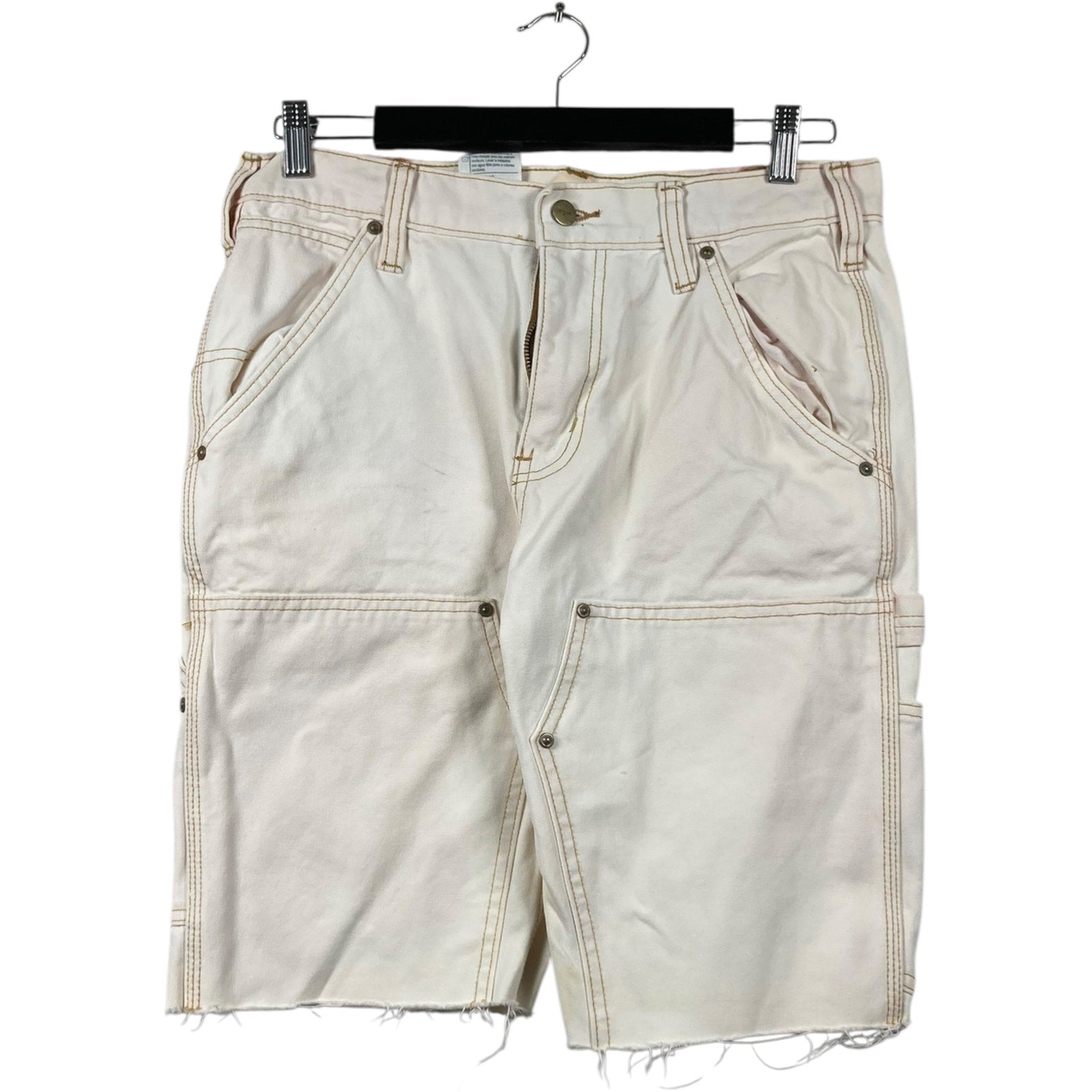 Vintage Carhartt Raw Hem Carpenter Shorts 32
