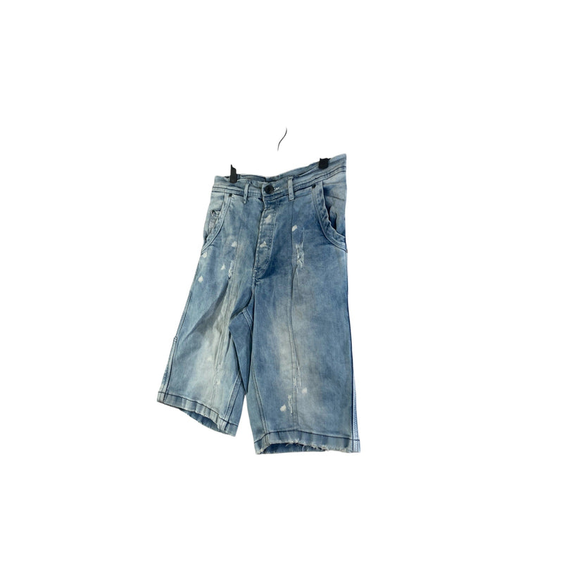 Vintage Yakuza Distressed Denim Shorts 38