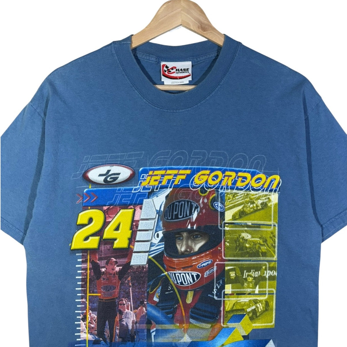 Vintage Jeff Gordon #24 Graphic NASCAR T-Shirt