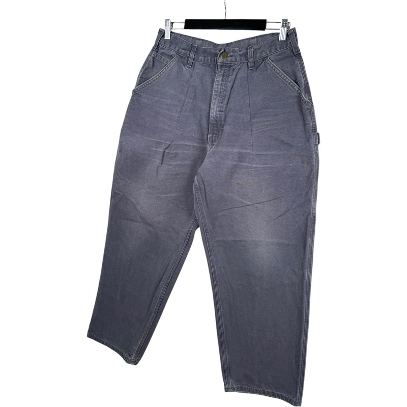 Vintage Carhartt Denim Carpenter Work Pants 32x29