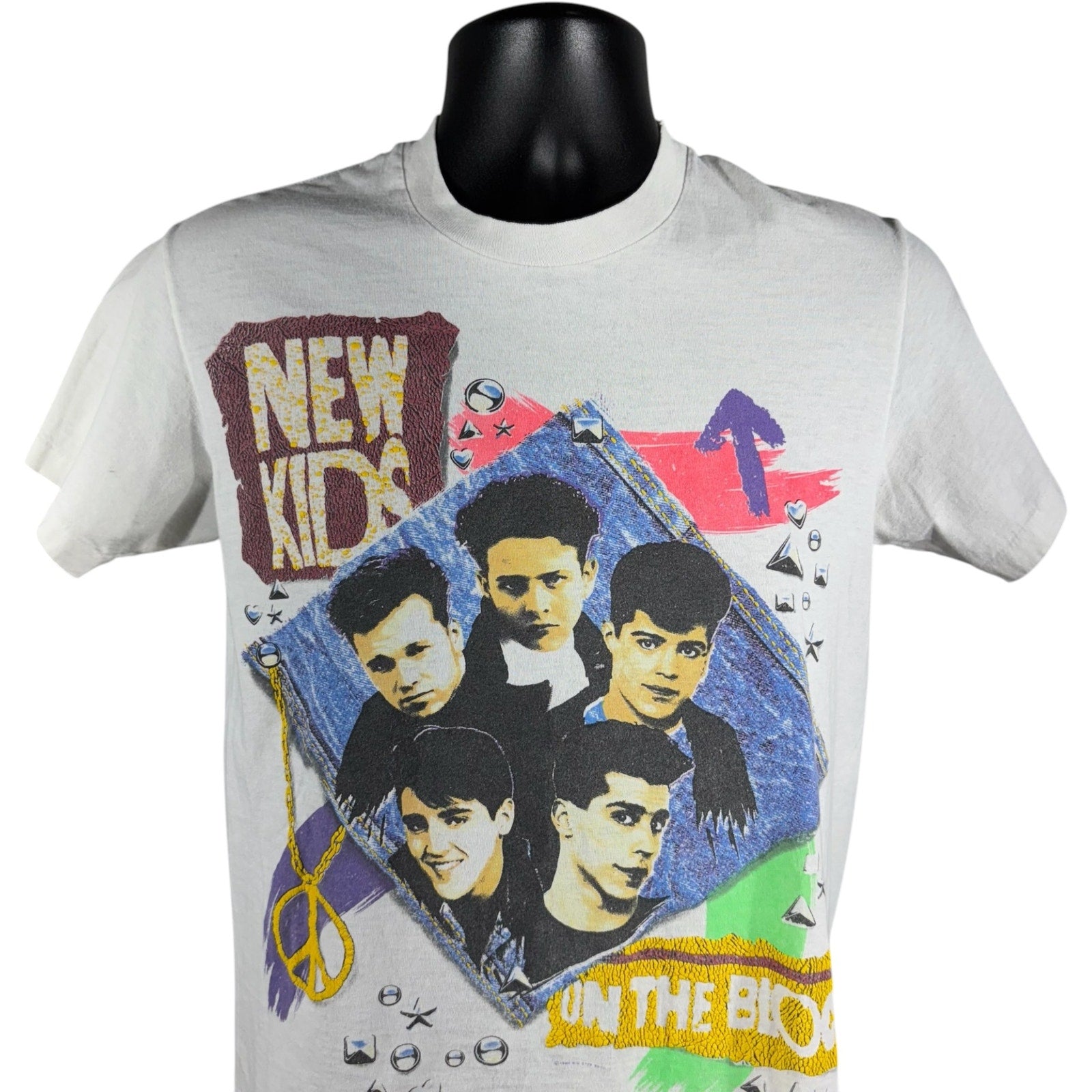 Vintage New Kids On The Block Tee 80s