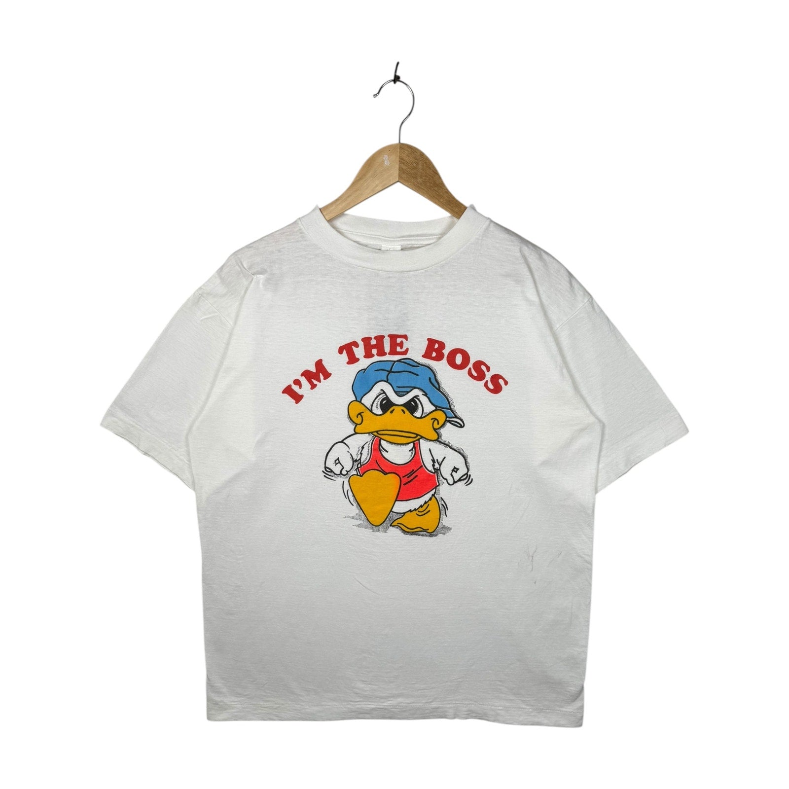 Vintage I’m The Boss Cartoon Duck T-Shirt