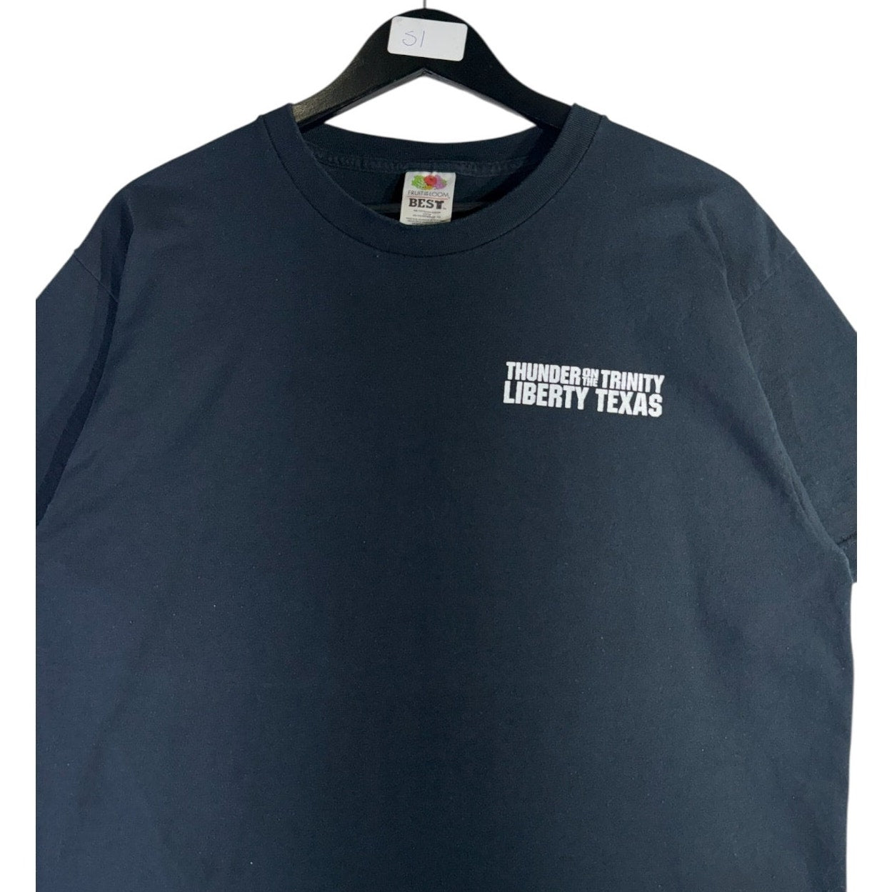 Vintage Thunder on the Trinity Motorcycle T-Shirt