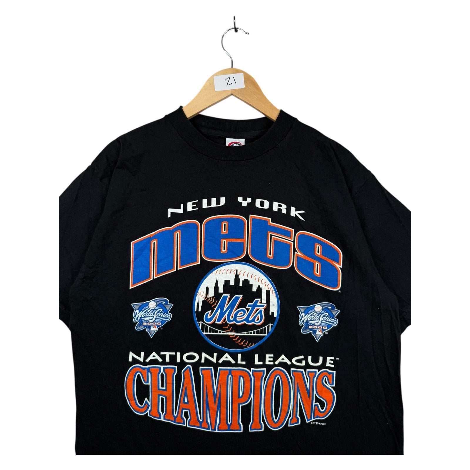 Vintage New York Mets National League Champions MLB 2000 T-Shirt