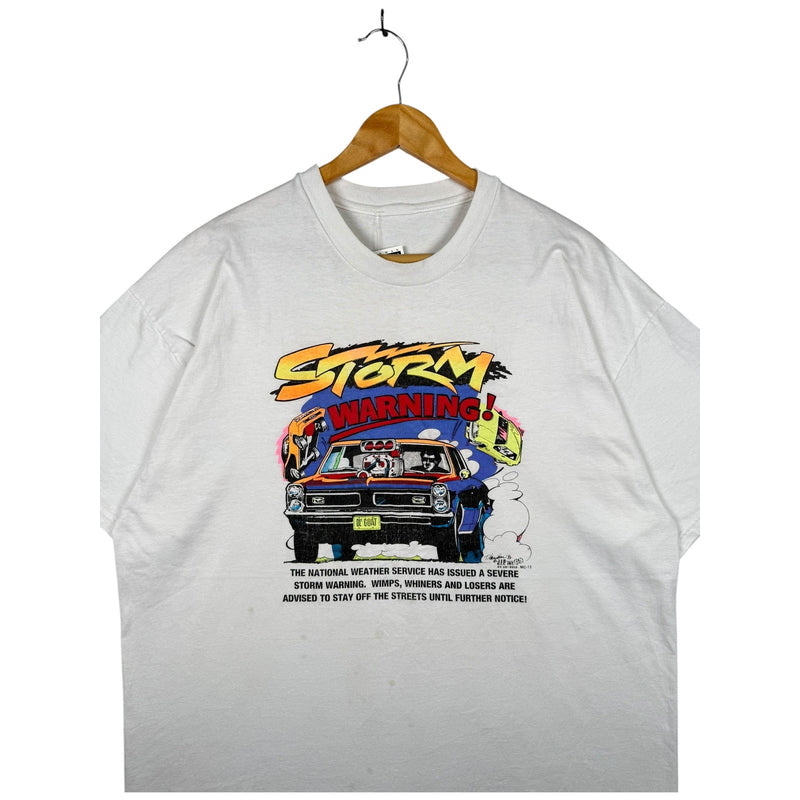 Vintage Storm Warning Car T-Shirt