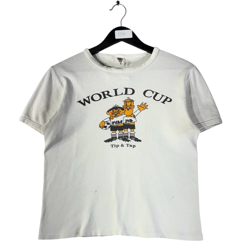 Vintage World Cup Football Graphic T-Shirt