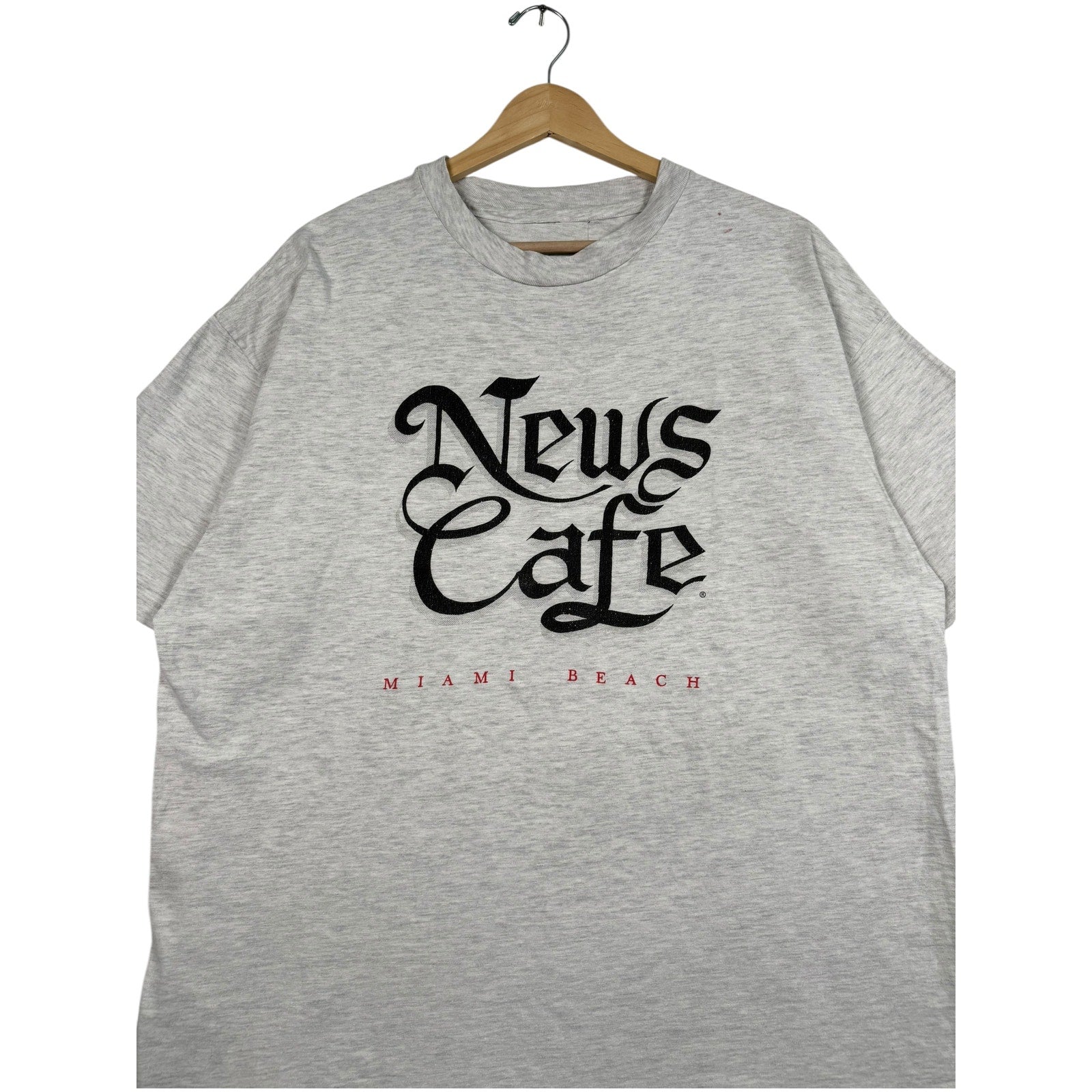 Vintage News Cafe Miami Beach T-Shirt