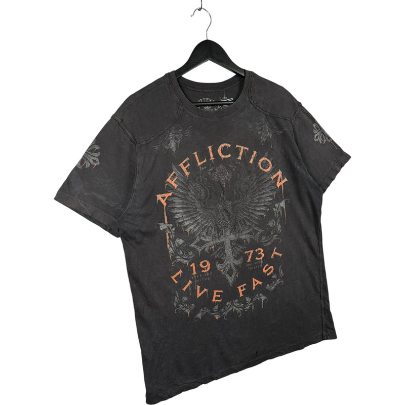 Vintage Affliction Live Fast T-Shirt