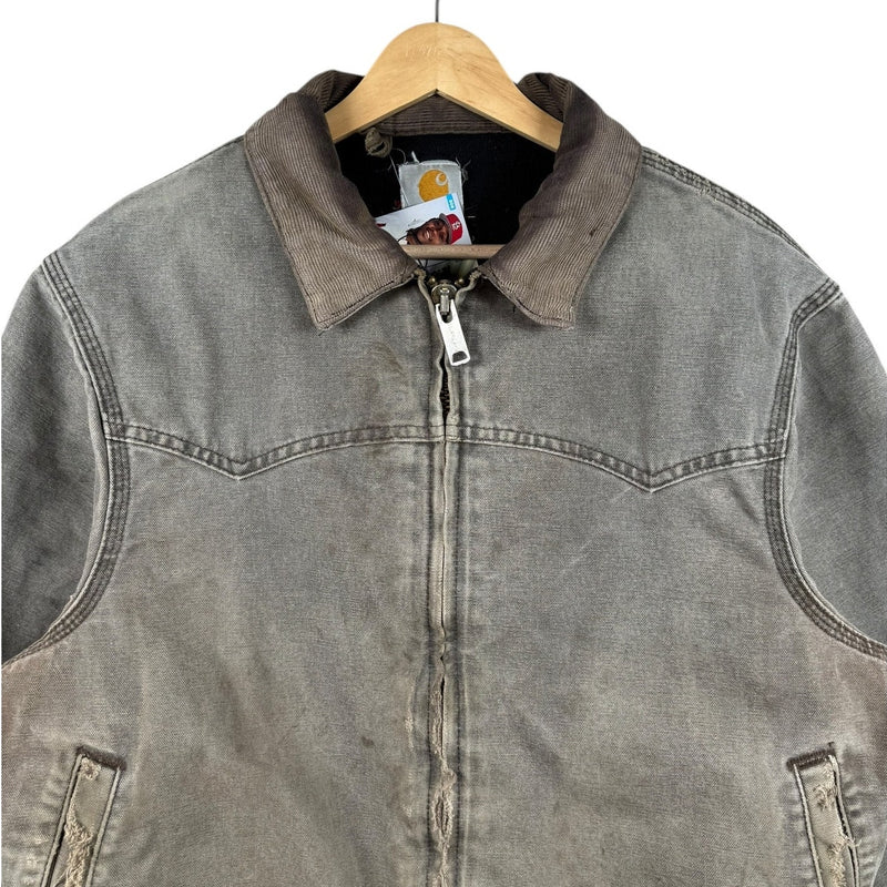 Vintage Carhartt Santa Fe Distressed Bomber Jacket
