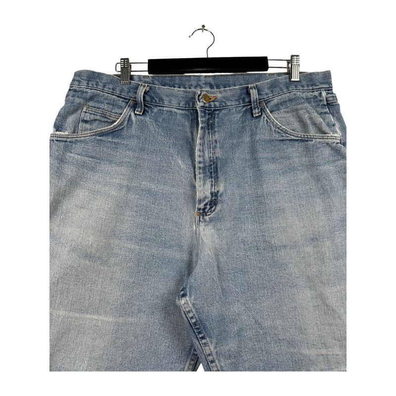 Vintage Wrangler Hemmed Relaxed Fit Denim Shorts 38