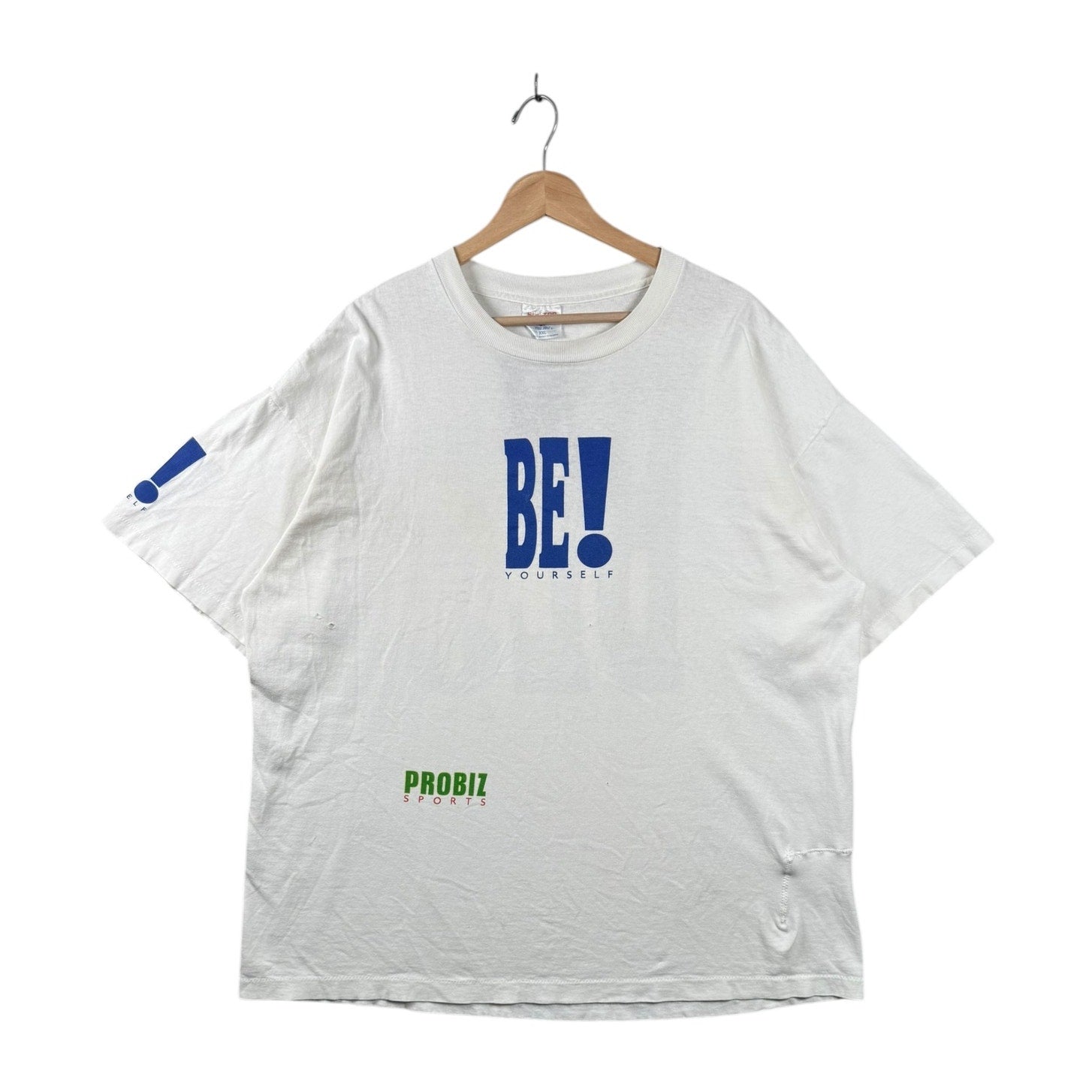 Vintage BE! Yourself Motivational Graphic T-Shirt