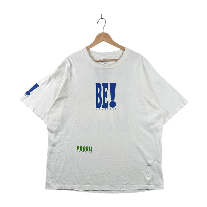 Vintage BE! Yourself Motivational Graphic T-Shirt