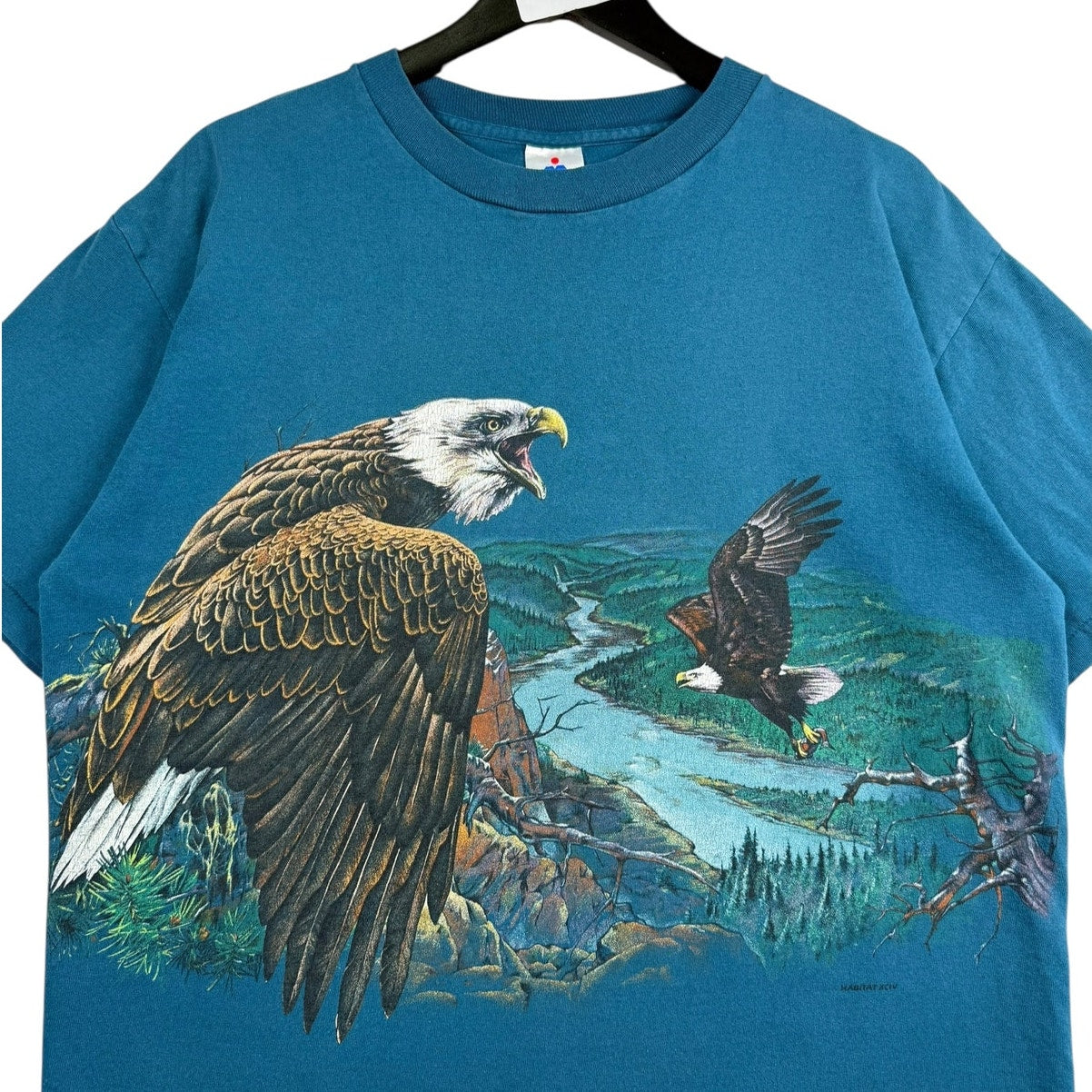 Vintage Bald Eagle Wildlife Nature Graphic T-Shirt
