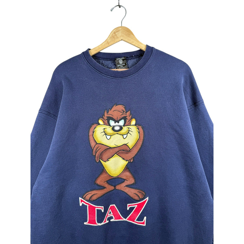 Vintage Warner Bros Taz Tasmanian Devil Crewneck