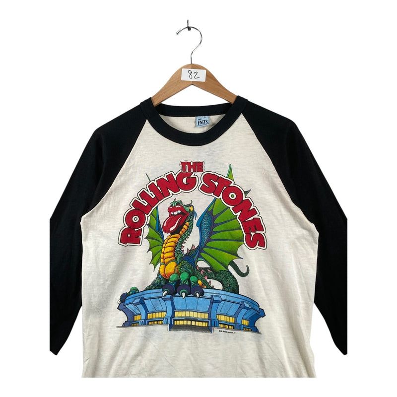 Vintage The Rolling Stones Boulder Raglan Baseball T-Shirt