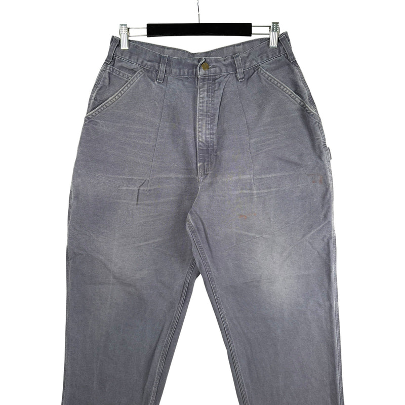 Vintage Carhartt Denim Carpenter Work Pants 32x29