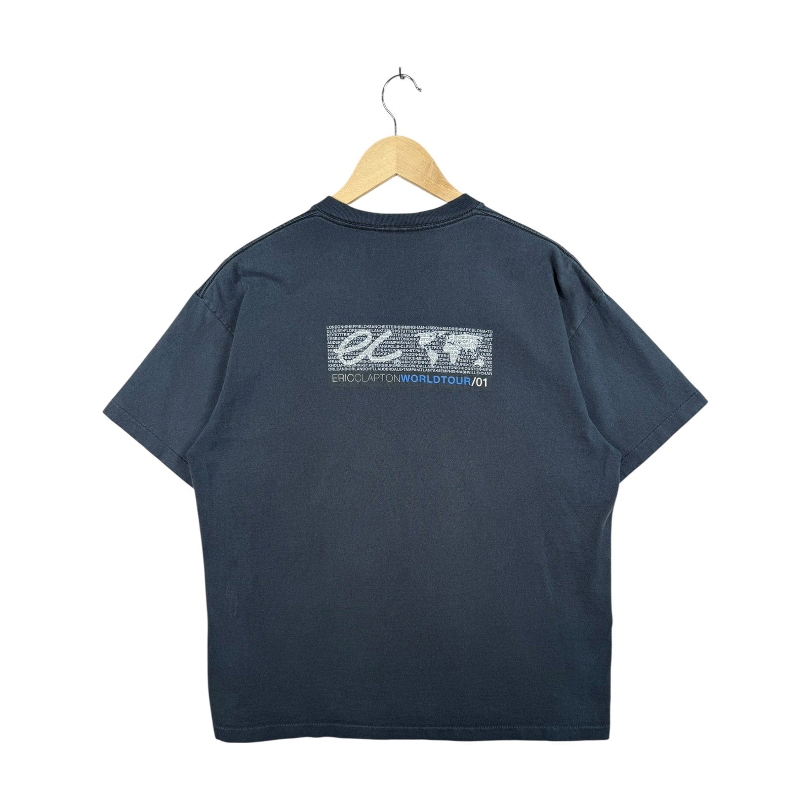 Vintage Eric Clapton World Tour /01 Graphic T-Shirt