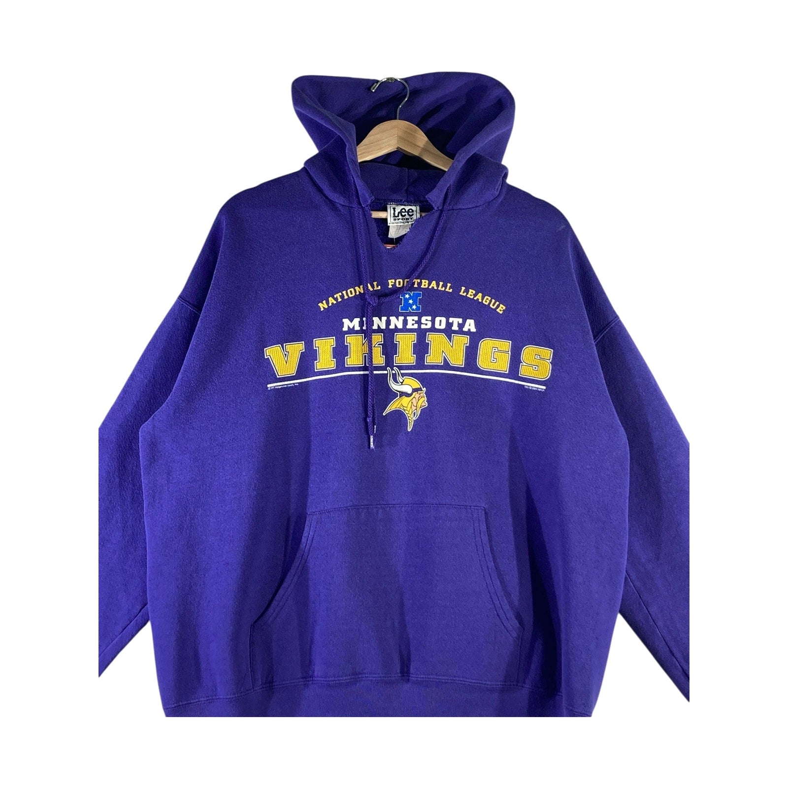 Vintage Lee NFL Football Vikings Minnesota Hoodie