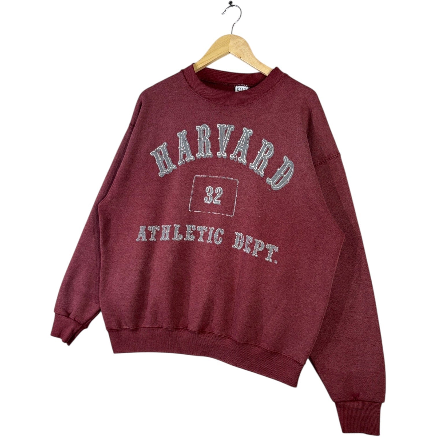 Vintage Harvard University Athletic Dept. 32 Crewneck