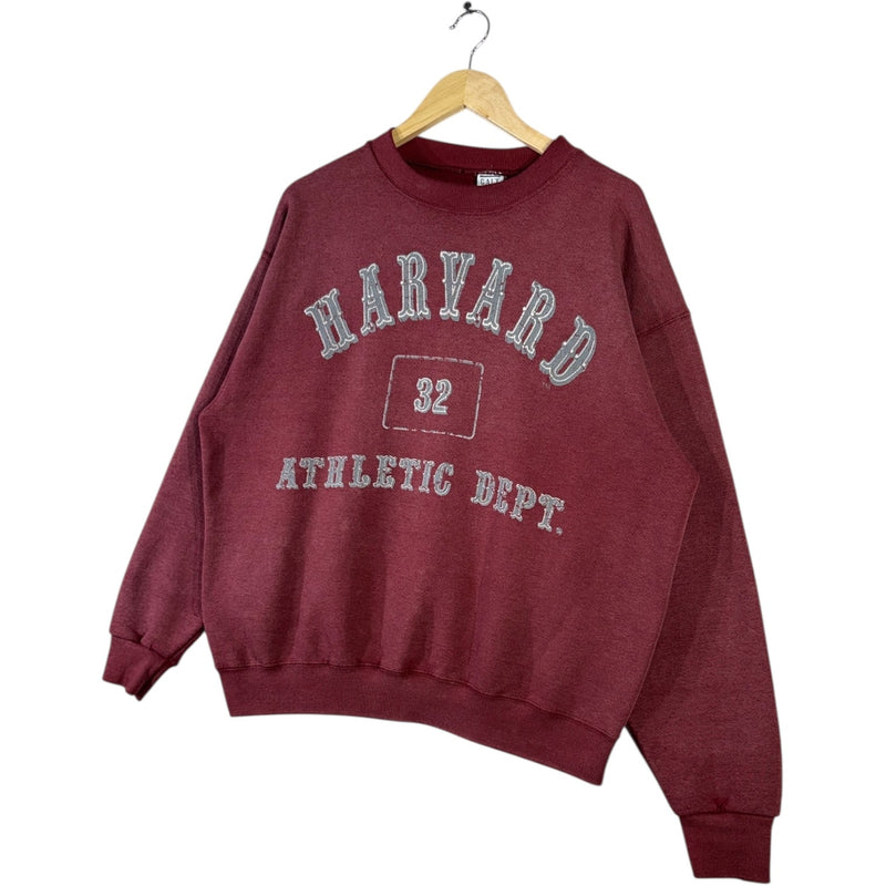 Vintage Harvard University Athletic Dept. 32 Crewneck