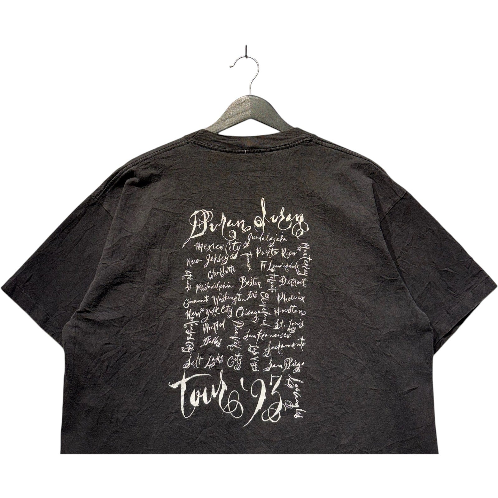 Vintage Duran Duran Band "The Wedding Album" Tour 90s Band Tee