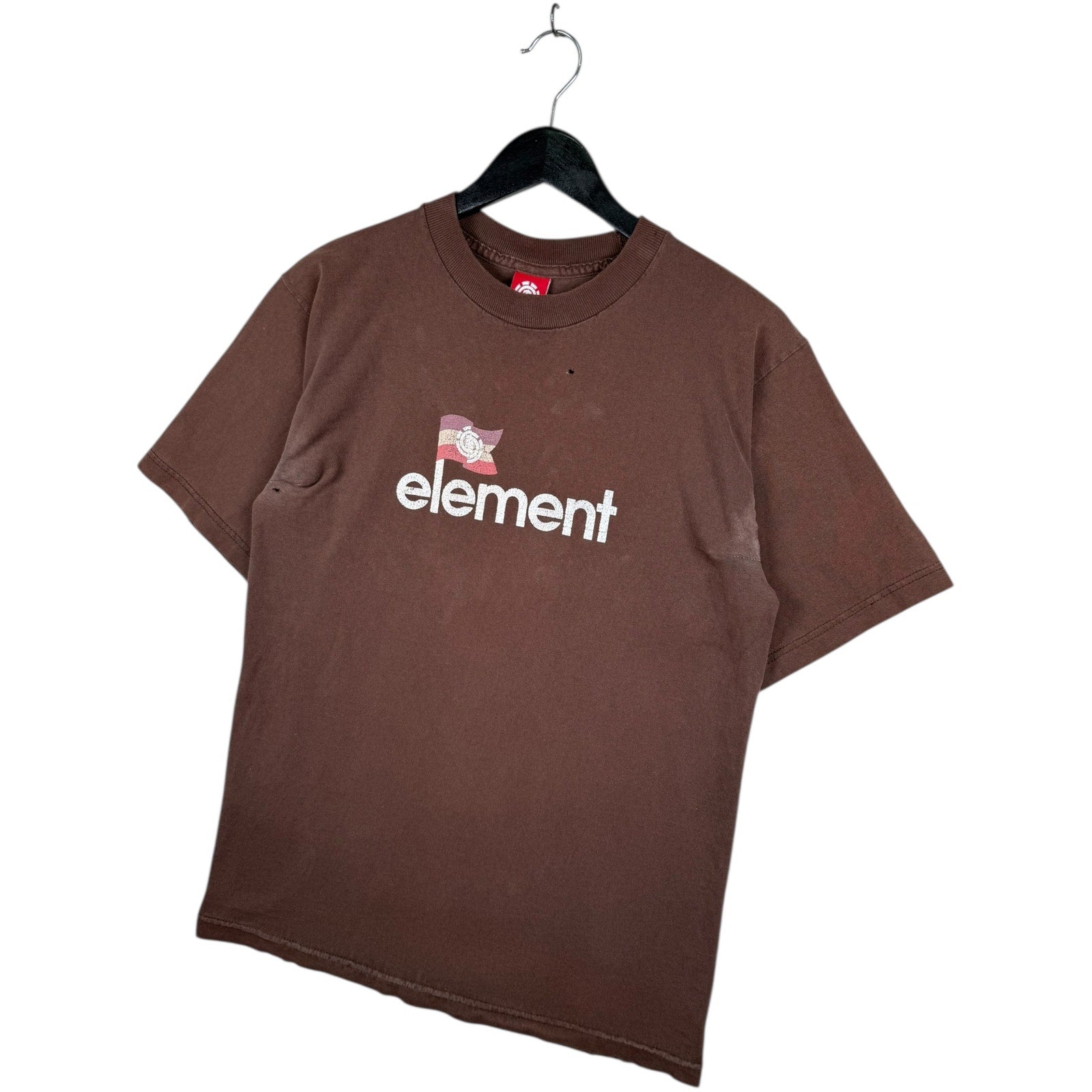 Vintage Element Spellout Logo T-Shirt