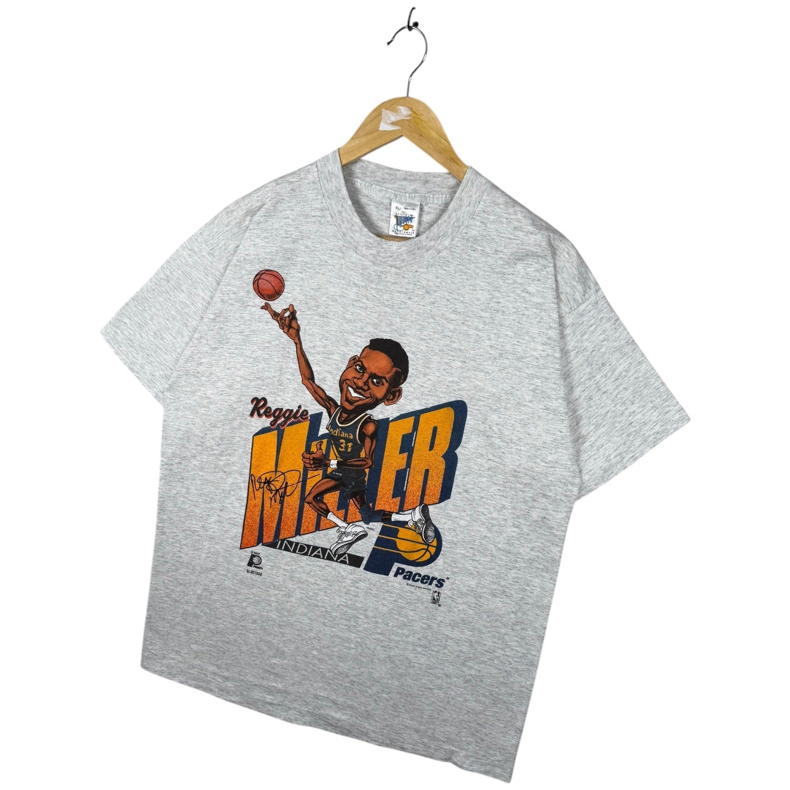 Vintage Indiana Pacers Reggie Miller NBA T-Shirt