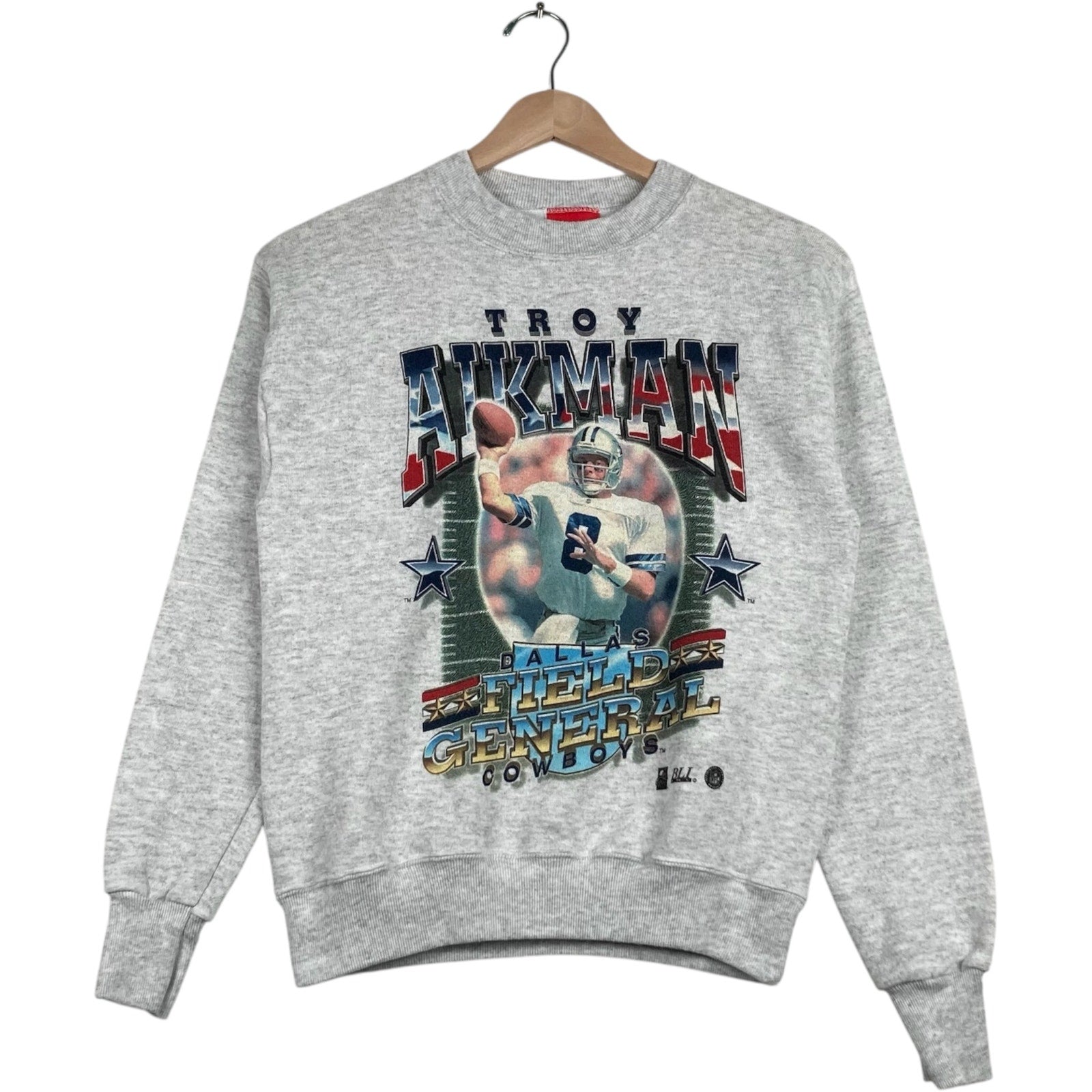 Vintage Dallas Cowboys Troy Aikman NFL Crewneck