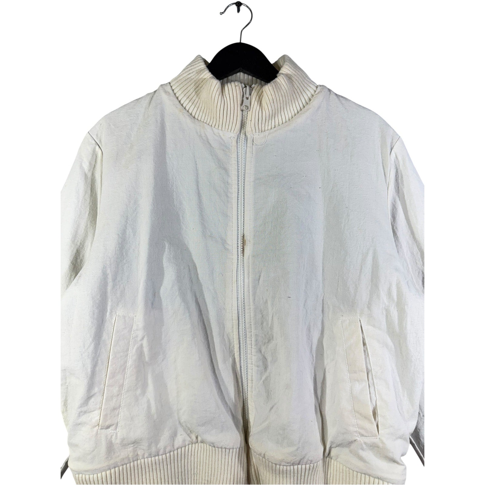 Vintage Sweater Lined Bomber Jacket