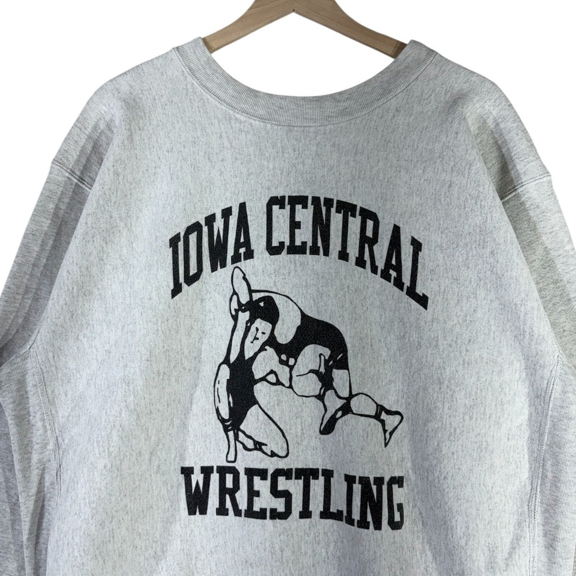 Vintage Iowa Central Wrestling Crewneck
