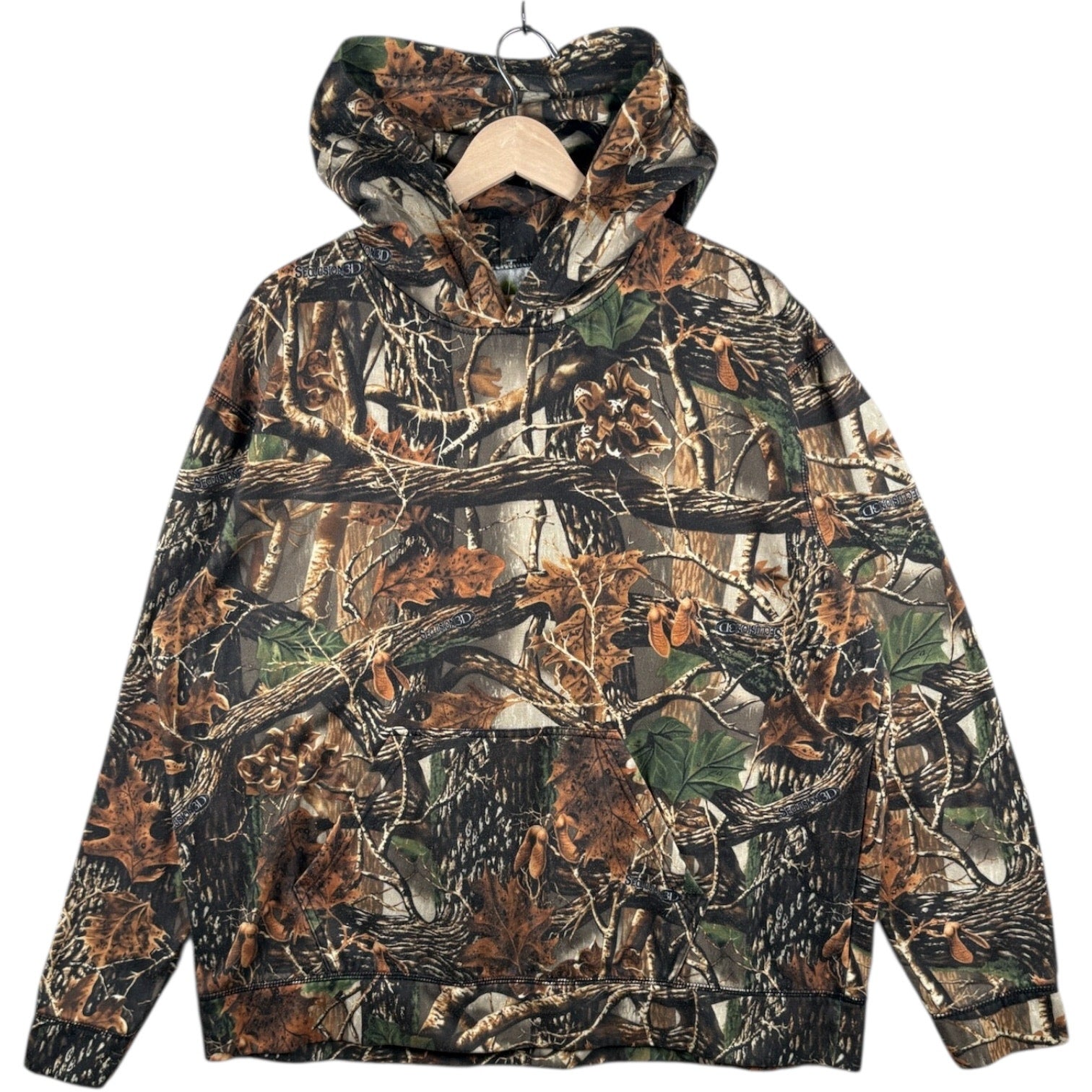 Vintage Camouflage Seclusion 3D Pullover Hoodie