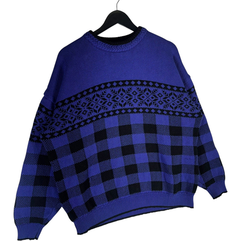Vintage Gap Plaid Pullover Sweater
