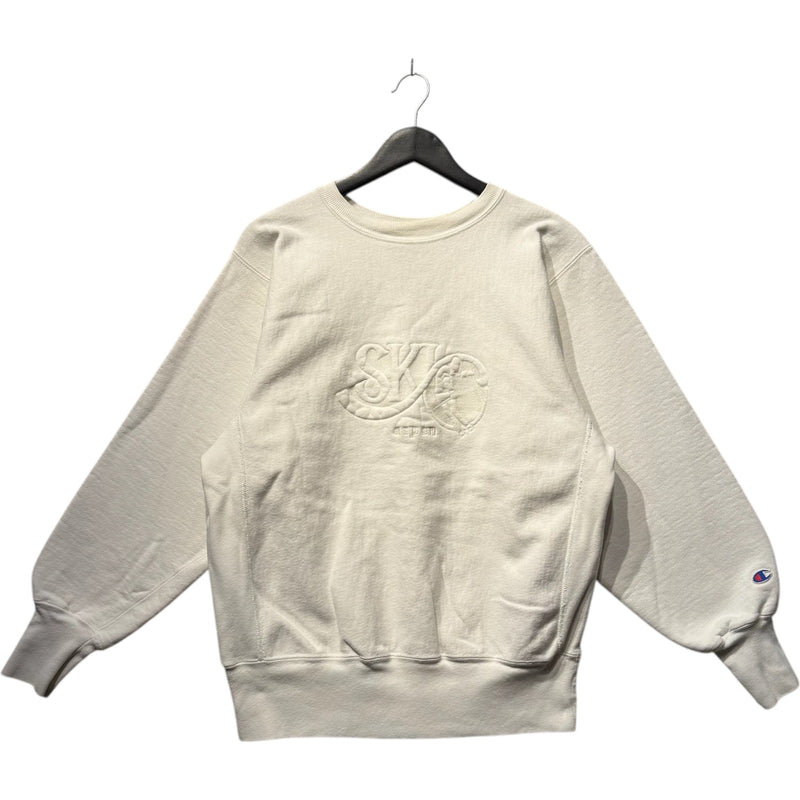 Vintage Champion Reverse Weave Ski Aspen Embroidered Crewneck