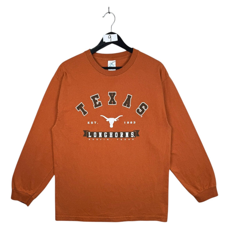 Vintage Texas Longhorns NCAA Long Sleeve T-Shirt