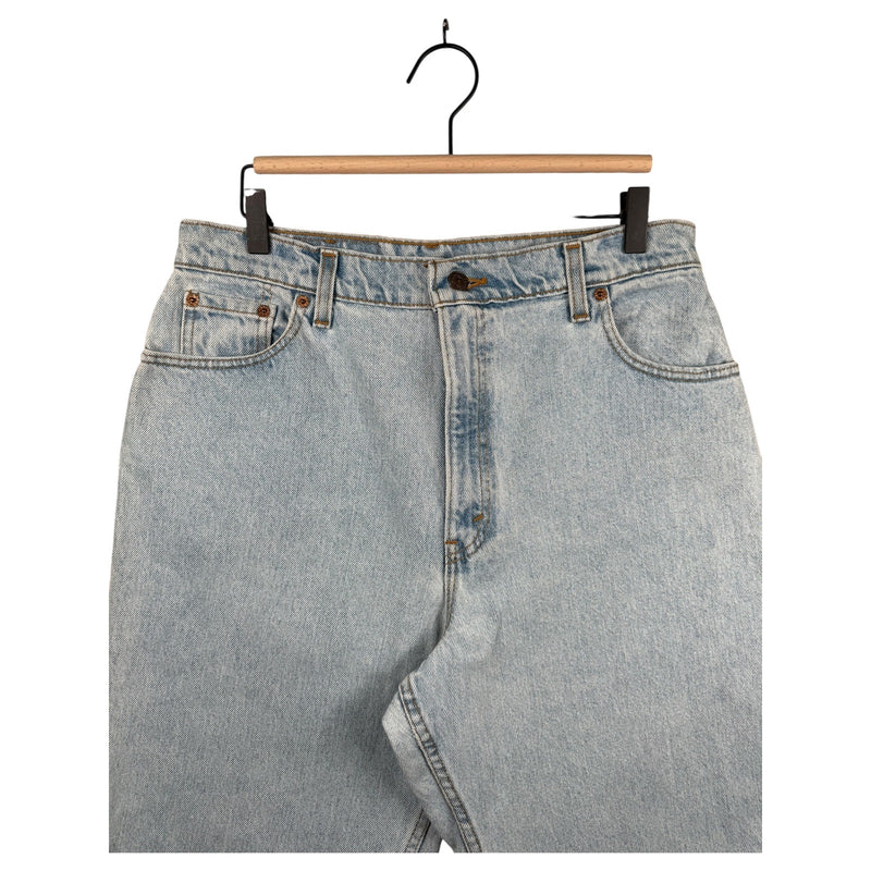 Vintage Levi's 505 Light Wash Denim Shorts 32