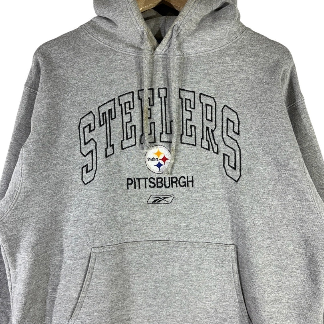 Vintage Pittsburgh Steelers Reebok NFL Hoodie