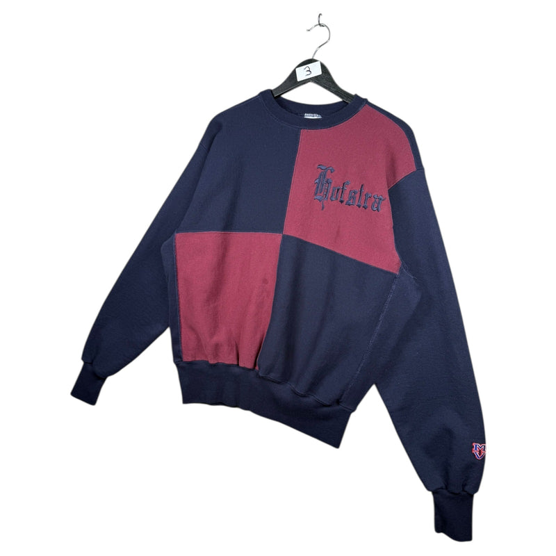 Vintage Hofstra University Colorblock Crewneck