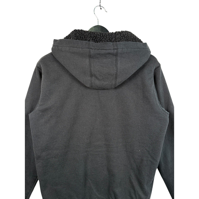 Vintage Quick Silver Spellout Hooded Full Zip Hoodie