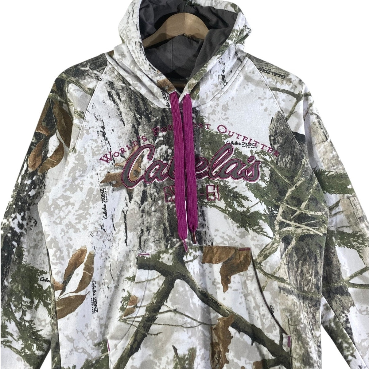 Vintage Cabela's Camo Hoodie