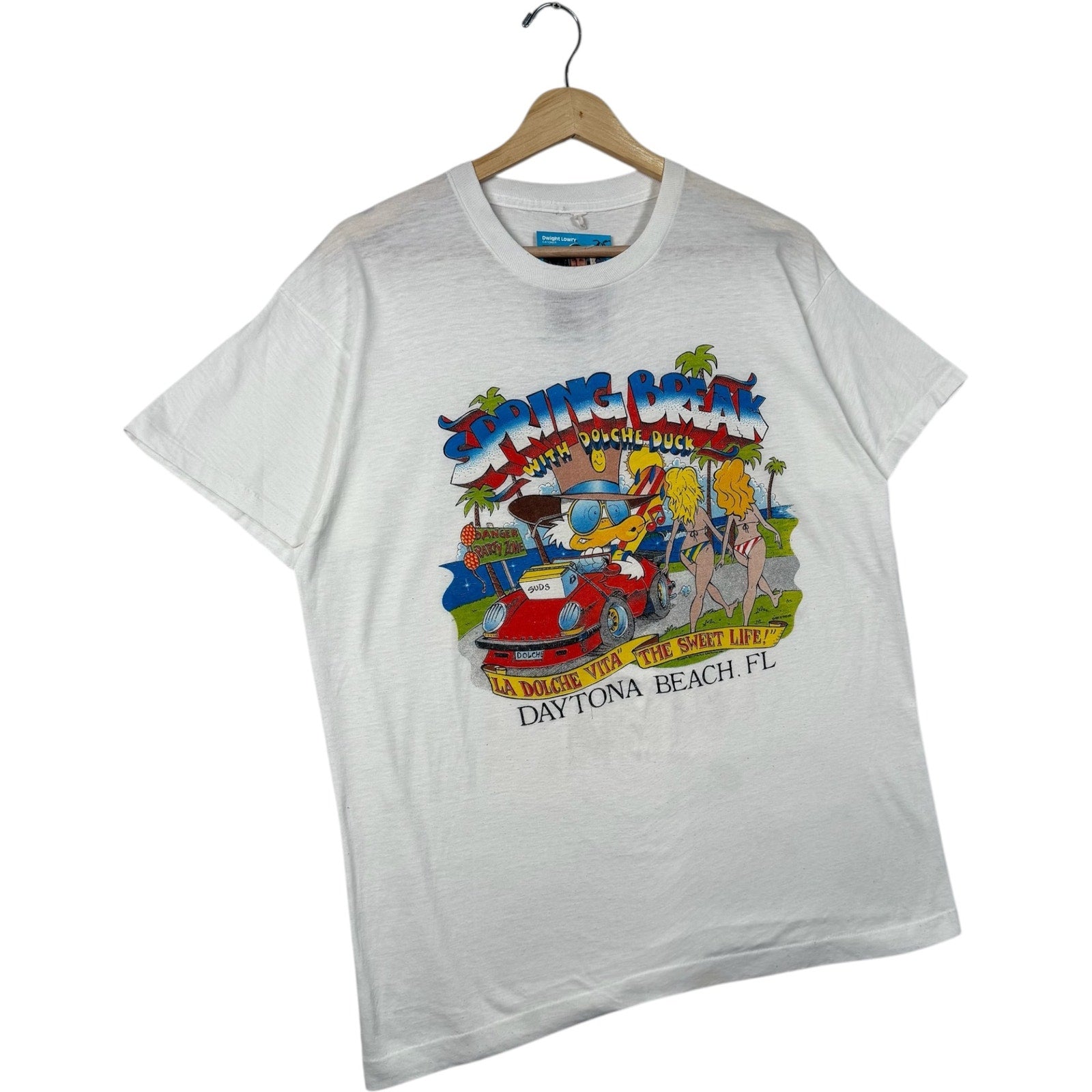 Vintage Spring Break Dolche Duck Daytona Beach Tee
