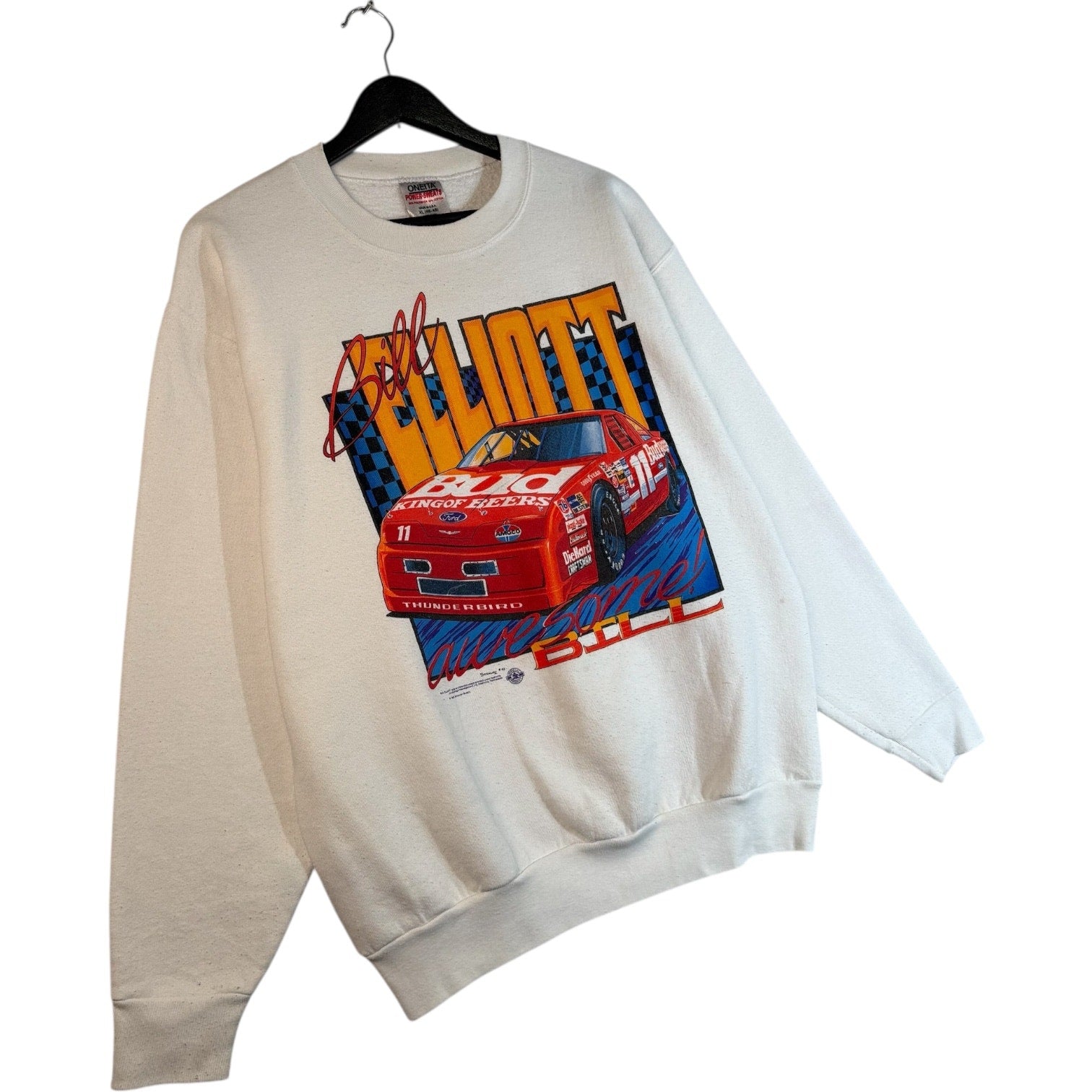 Vintage NASCAR Bill Elliot Crewneck