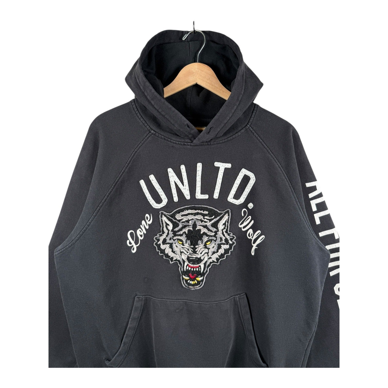 Vintage ECKO UNLTD Lone Wolf Hoodie