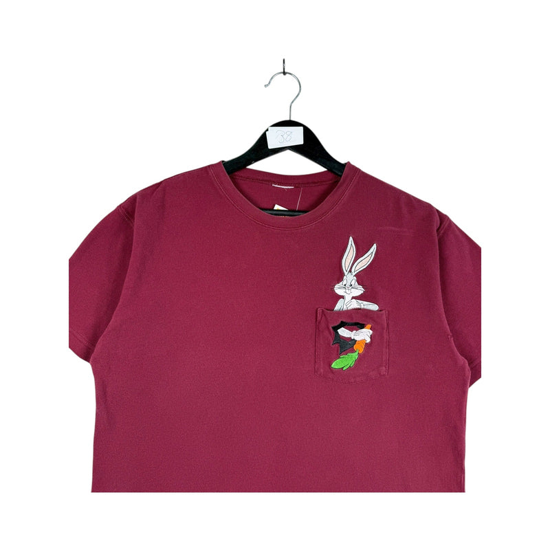 Vintage Looney Tunes Bugs Bunny Pocket T-Shirt